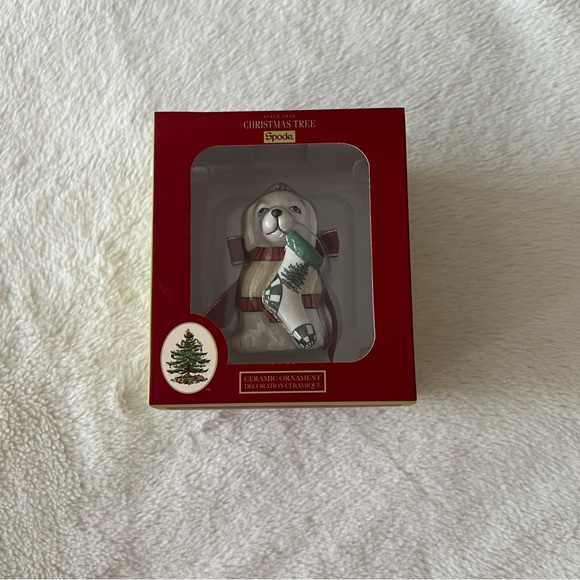 Spode Ceramic Puppy Ornament NIB - Picture 4 of 5